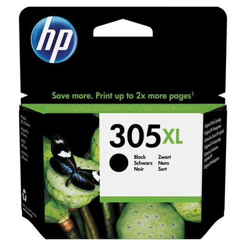Картридж струйный HP (3YM62AE) DJ 2320/2720/4120, №305XL, черный, оригинальный, ресурс 240 страниц 363782 - фото 277528
