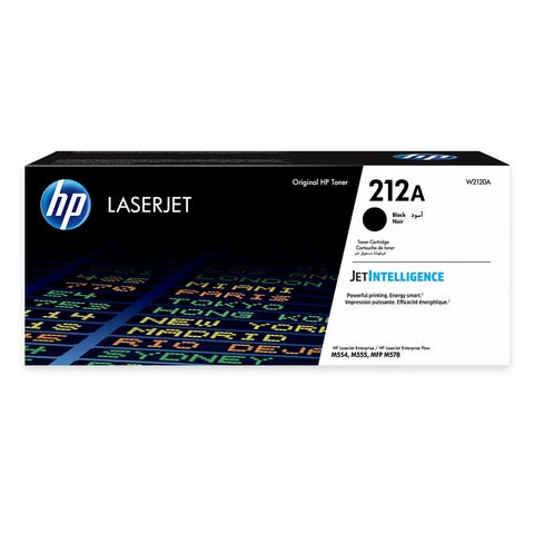 Картридж лазерный HP (W2120A) Color LaserJet M554/M555, №212A, черный, оригинальный, ресурс 5500 страниц 363851 - фото 277593