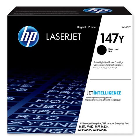 Картридж лазерный HP (W1470Y) LaserJet M611dn/M612dn/M635/M636, №147Y, оригинальный, ресурс 42000 страниц 363919 - фото 277654