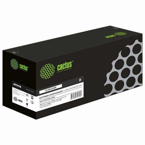 Картридж лазерный CACTUS (CS-IMC3500B) для Ricoh IMC3000/C3500 черный, ресурс 31000 стр. 364257 - фото 277866