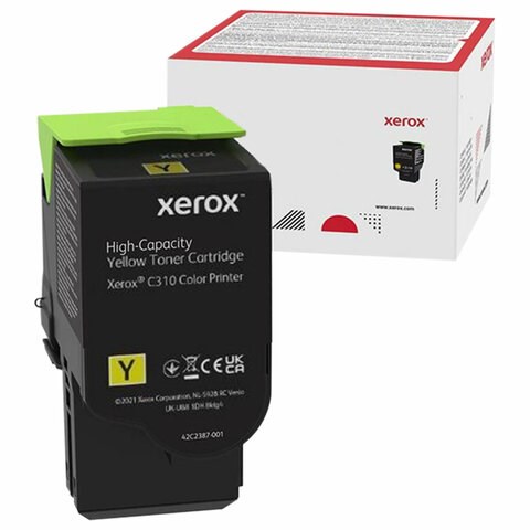 Картридж лазерный XEROX (006R04371) C310/C315, желтый, ресурс 5500 стр., ОРИГИНАЛЬНЫЙ 364308 - фото 277908