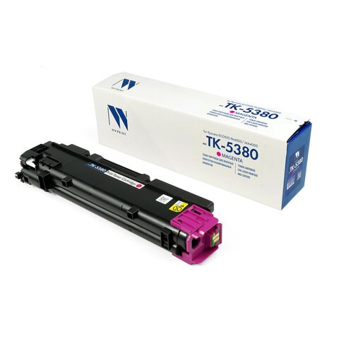 Картридж лазерный NV PRINT (NV-TK-5380M) для Kyocera ECOSYS PA4000/MA4000, пурпурный, ресурс 10000 стр. 364598 - фото 278066