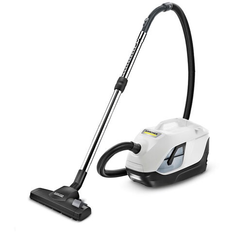 Пылесос KARCHER DS 6 Plus, с аквафильтром, 650 Вт, белый, 1.195-252.0 457236 - фото 279491