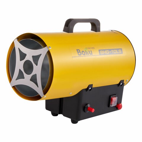Тепловая пушка газовая BALLU BHG-10LS, 10000 Вт, 220 B, максимальный расход 1 м3/час, желтая, НС-1422414 457477 - фото 279528