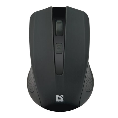 Мышь беспроводная DEFENDER Accura MM-935, 3 кнопки + 1 колесо-кнопка, оптическая, черная, 52935 512344 - фото 279797