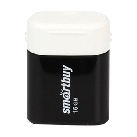 Флеш-диск 16 GB, SMARTBUY Lara, USB 2.0, черный, SB16GBLARA-K 512797 - фото 279850