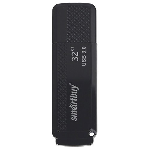 Флеш-диск 32 GB SMARTBUY Dock USB 3.0, черный, SB32GBDK-K3 513061 - фото 279864