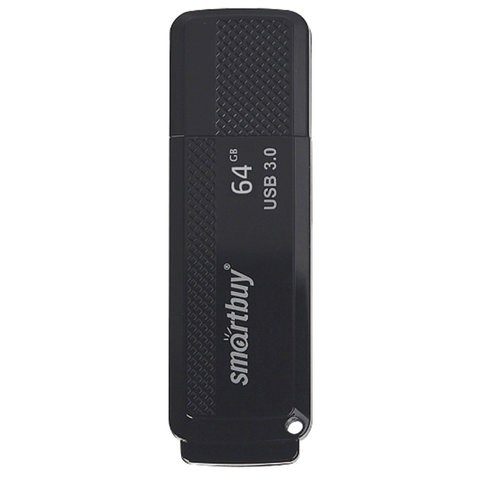 Флеш-диск 64 GB SMARTBUY Dock USB 3.0, черный, SB64GBDK-K3 513065 - фото 279865