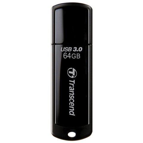Флеш-диск 64 GB TRANSCEND Jetflash 700 USB 3.0, черный, TS64GJF700 513178 - фото 279868