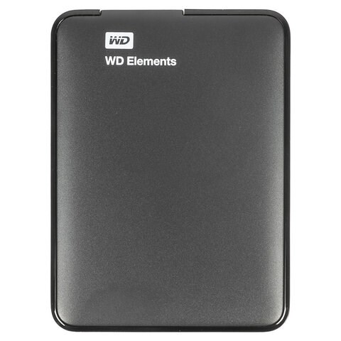 Внешний жесткий диск WD Elements Portable 2TB, 2.5", USB 3.0, черный, WDBU6Y0020BBK-WESN 513599 - фото 279935
