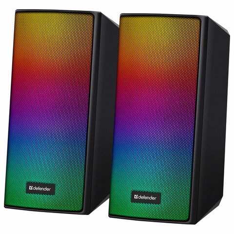 Колонки компьютерные DEFENDER SPITFIRE 2.0, 6 Вт, Bluetooth, питание от USB, 65047 514046 - фото 280104