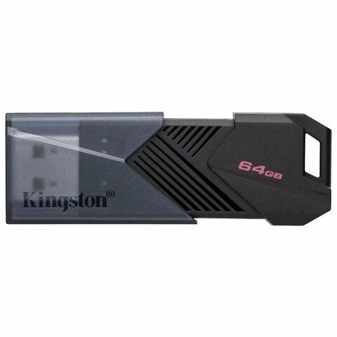Флеш-диск 64 GB KINGSTON DataTraveler Exodia Onyx, разъем USB 3.2, черный, DTXON/64GB 514067 - фото 280117
