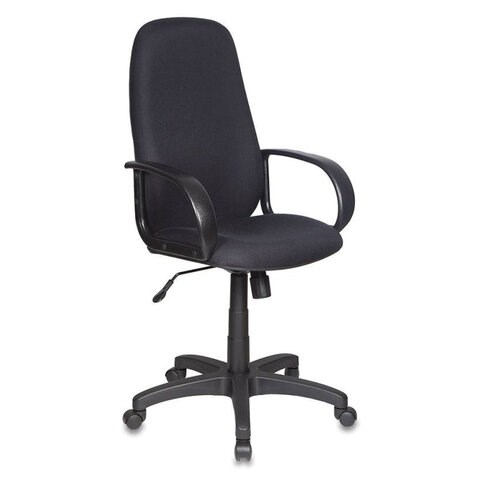 Кресло офисное CH-808AXSN/BLACK, ткань, черное 531955 - фото 280565