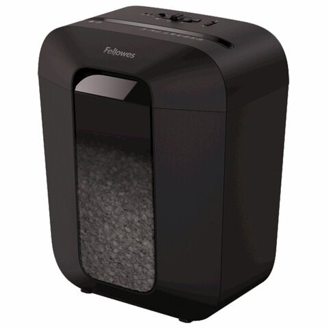 Уничтожитель (шредер) FELLOWES POWERSHRED LX50, 4 уровень секретности, фрагменты 4х37 мм, 9 л., 17 л, FS-44060 533096 - фото 280890