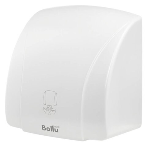 Сушилка для рук BALLU BAHD-1800, 1800 Вт, металлическая, антивандальная, белая, GSX 1800 600634 - фото 281317