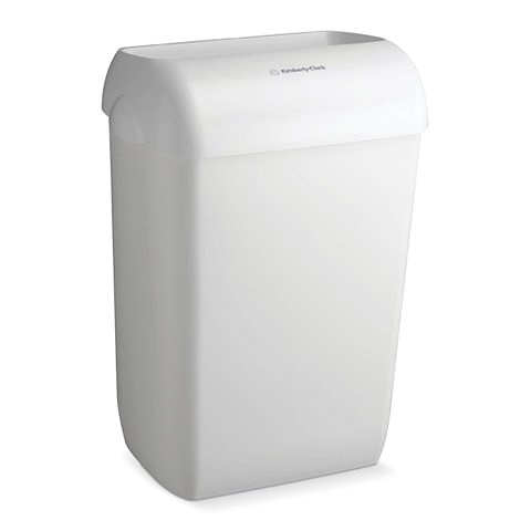 Контейнер для мусора, 43 л, KIMBERLY-CLARK Aquarius, белый, 56,9х42,2х29 см, 6993 601686 - фото 281562