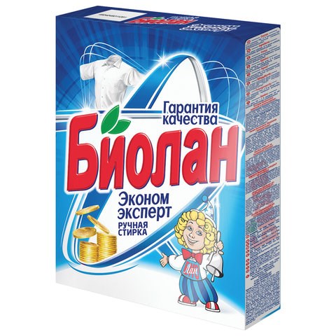 Стиральный порошок для ручной стирки 350 г, БИОЛАН Эконом Эксперт (Нэфис Косметикс) 602069 - фото 281663