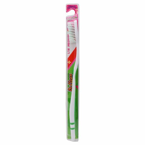 Зубная щетка DR.CLEAN (Доктор Клин) L18, средняя, YGIR-170 604036 - фото 281953