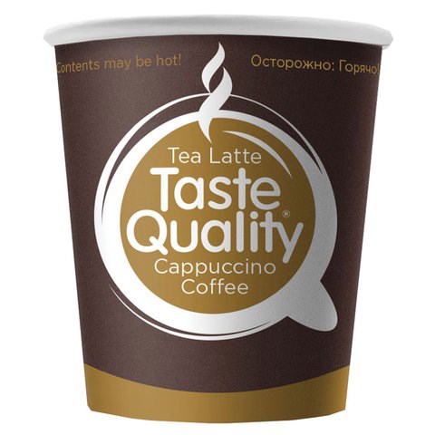 Стакан одноразовый бумажный 100/120 мл, D 62 мм, КОМПЛЕКТ 60 шт., однослойные, Taste Quality, холодное/горячее, ФОРМАЦИЯ, HB62-120-0076 606195 - фото 282500