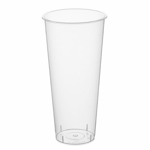 Стакан одноразовый пластиковый, прозрачный, сверхплотный, 650 мл, "Bubble Cup", ВЗЛП, 1022ГП 609242 - фото 283721