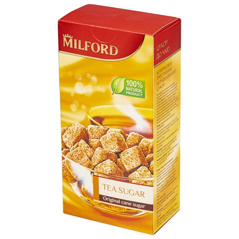Сахар прессованный тростниковый MILFORD 0,5 кг, 979 620071 - фото 284158