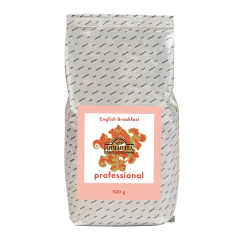 Чай листовой AHMAD "Professional English Breakfast" черный среднелистовой 500 г, 1591 620933 - фото 284215