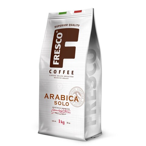 Кофе в зернах FRESCO "Arabica Solo" 1 кг, арабика 100% 622497 - фото 284338