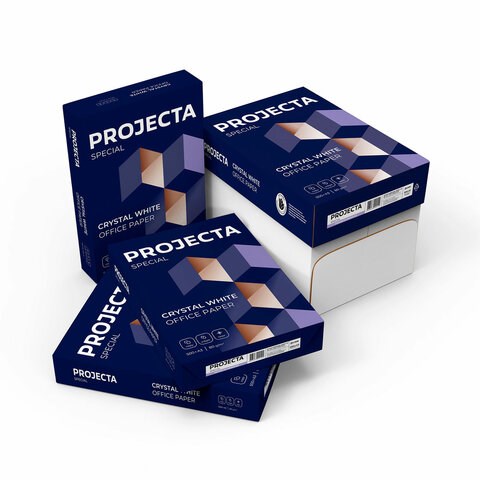 Бумага офисная БОЛЬШОГО ФОРМАТА (297х420), А3, 80 г/м2, 500 л., марка В, PROJECTA SPECIAL, Россия, 153% (CIE) 114747 - фото 287294
