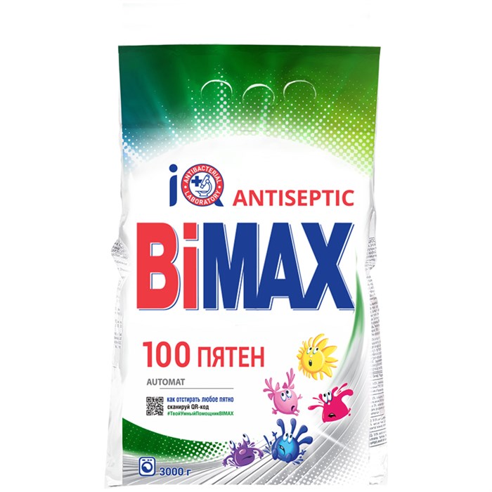 Стиральный порошок для машинной стирки 3кг BiMax "Color" 284950 - фото 28756