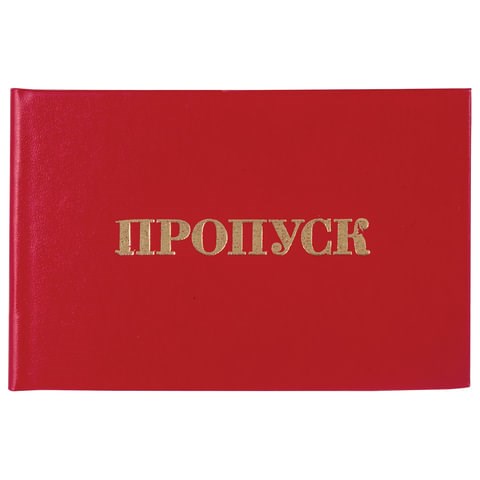 Бланк документа Пропуск, 65х98 мм, STAFF, 129143 129143 - фото 288027