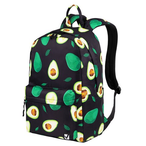 Рюкзак BRAUBERG DREAM универсальный с карманом для ноутбука, эргономичный, "Avocado", 42х26х14 см, 270769 270769 - фото 298146