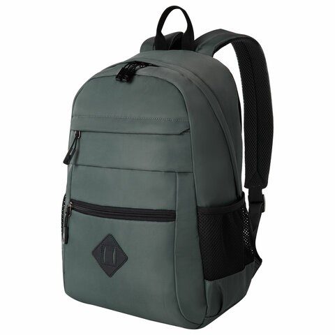 Рюкзак BRAUBERG DYNAMIC универсальный, эргономичный, серый, 43х30х13 см, 270802 270802 - фото 298163