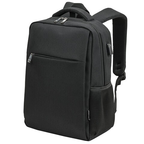 Рюкзак BRAUBERG FUNCTIONAL с отделением для ноутбука, USB-порт, багажная лента, Firm, 43x30x15 см, 272576 272576 - фото 298761