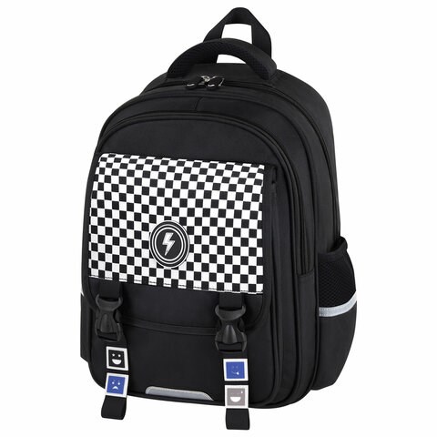 Рюкзак BRAUBERG SNAP, 2 отделения, 3 кармана, "Stylish checks", 39х28х16 см, 273130 273130 - фото 299049