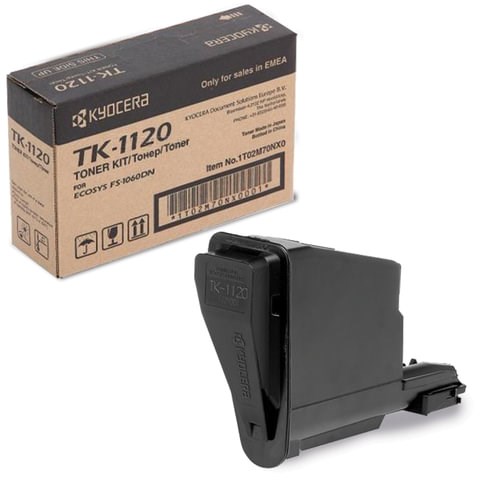 Тонер-картридж KYOCERA (TK-1120) FS1060DN/1025MFP/1125MFP, оригинальный, ресурс 3000 стр., 1T02M70NX1 320492 - фото 299414