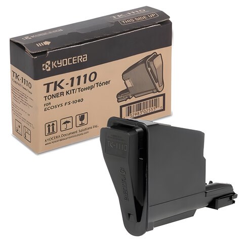 Тонер-картридж KYOCERA (TK-1110) FS1040/1020/1120, оригинальный, ресурс 2500 стр., 1T02M50NX1 320497 - фото 299415