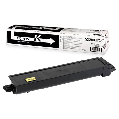 Тонер-картридж KYOCERA (TK-895K) FS-C8020MFP/C8025MFP/C8520MFP/C8525MFP, черный, оригинальный, ресурс 12000 страниц, 1T02K00NL0 320580 - фото 299421