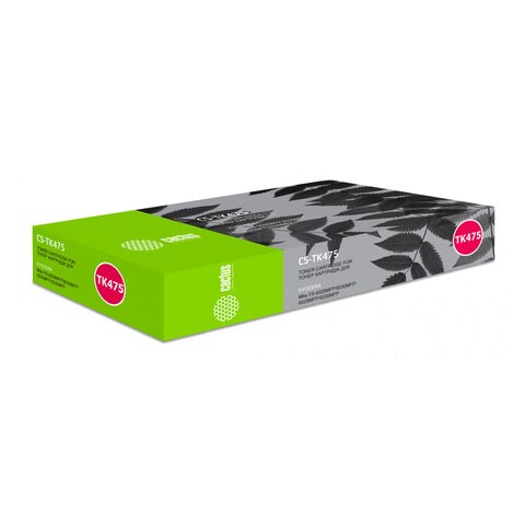 Тонер-картридж CACTUS (CS-TK475) для KYOCERA FS-6025MFP/B, ресурс 15000 стр. 320780 - фото 299453
