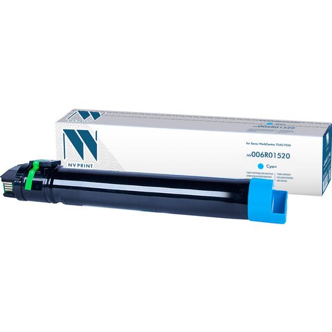 Тонер-картридж NV PRINT (NV-006R01520) для XEROX WorkCentre 7545/7556, голубой, ресурс 15000 стр. 321066 - фото 299574
