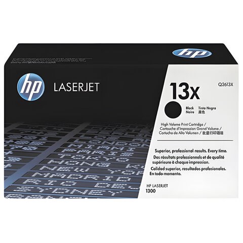 Картридж лазерный HP (Q2613X) LaserJet 1300/1300N, №13X, оригинальный, ресурс 4000 страниц 360543 - фото 299810