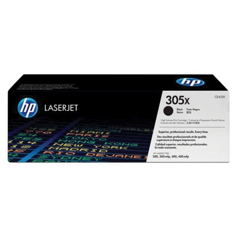 Картридж лазерный HP (CE410X) CLJ Pro M351/M451/M375/M475, №305X, черный, оригинальный, ресурс 4000 страниц 361447 - фото 300055