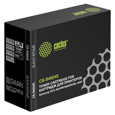 Картридж лазерный CACTUS (CS-S4824S) для SAMSUNG SCX-4824FN/4828FN, ресурс 5000 стр. 361787 - фото 300174