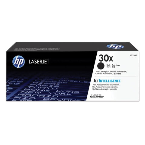 Картридж лазерный HP (CF230X) LaserJetPro M227fdw/M227sdn/M203dn/M203dw №30X, увеличенный ресурс, 3500 стр, оригинальный 362332 - фото 300473