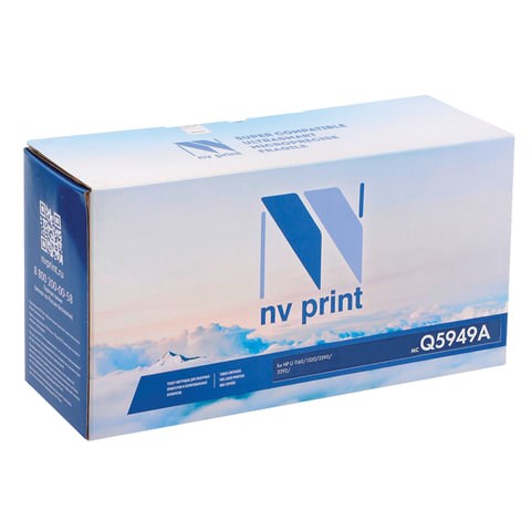 Картридж лазерный NV PRINT (NV-Q5949A) для HP LaserJet 1160/1320/3390 и другие, ресурс 2500 стр. 362897 - фото 300754