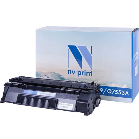 Картридж лазерный NV PRINT (NV-Q5949A/Q7553A) для HP LJ 1160/1320/3390/2014/2015, ресурс 3000 стр. 362903 - фото 300760