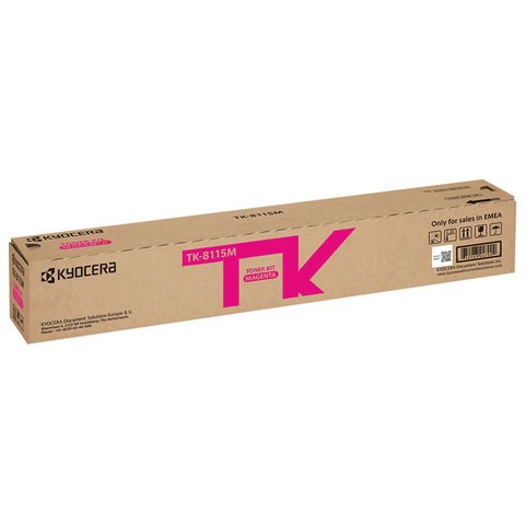Тонер-картридж KYOCERA (TK-8115M) M8124cidn/M8130cidn, пурпурный, ресурс 6000 стр., оригинальный, 1T02P3BNL0 363061 - фото 300880