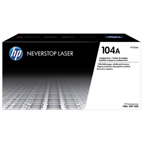 Фотобарабан HP (W1104A) Neverstop Laser 1000a/1000w/1200a/1200w, №104A, оригинальный, ресурс 20000 страниц 363250 - фото 300978