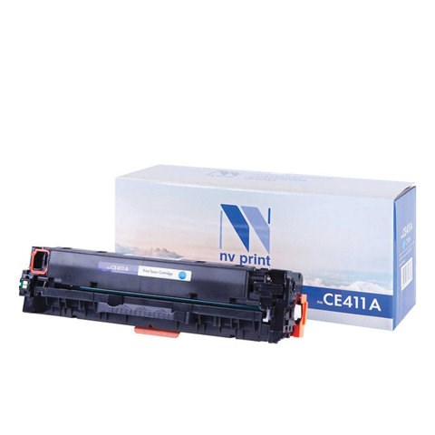 Картридж лазерный NV PRINT (NV-CE411A) для HP LJ M351a/375nw/451dn/475dn, голубой, ресурс 2600 страниц 363289 - фото 301017