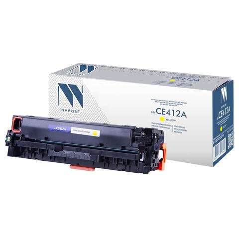 Картридж лазерный NV PRINT (NV-CE412A) для HP LJ M351a/375nw/451dn/475dn, желтый, ресурс 2600 страниц 363290 - фото 301018