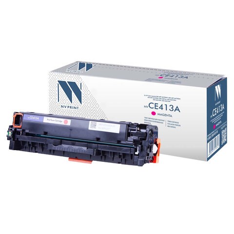 Картридж лазерный NV PRINT (NV-CE413A) для HP LJ M351a/375nw/451dn/475dn, пурпур, ресурс 2600 страниц 363291 - фото 301019